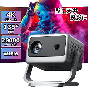 vWFN^[ ƒp V䓊e y 1080P 28000LM { ^ 4KΉ dtH[JX 5G WiFi5 \ 掿 É ` Android TV Bluetooth5.0 z[VA^[ q  2025 PSEF؍