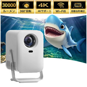 y2025ŐVS^zvWFN^[ ƒp ^ 360°] 30000LM Px 4K10W HiFiXs[J[ Ղ낶[ V䓊e 50Y[@\ Wi-Fi6uԐڑ Bluetooth5.4 HiFiXs[J[ 
