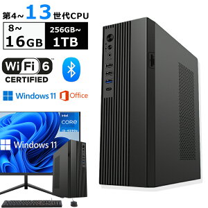 �y2025�V�i�Eoffice�t���EWIFI6���ځz�_2�N�ۏ؁^ �f�X�N�g�b�v�p�\�R�� �f�X�N�g�b�vPC Windows 11 �f�X�N�g�b�v�p�\�R�� �C���e�� office2021 ��4~13����Core i5 4590s Bluetooth5.2 USB3.2 ������ 8~16GB 256~1024GB
