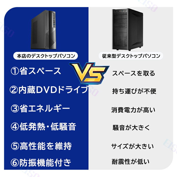 楽天市場】【2025新品】パソコン デスクトップ 新品 Office付き 
