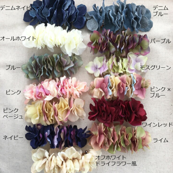 楽天市場】花 造花 シルク フラワー バレッタ アクセサリー 髪飾り 母 