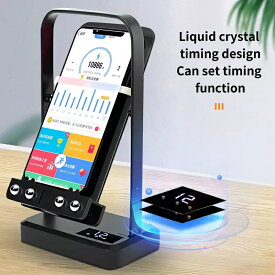 スマホ振り子 充電機能付き 自動歩数カウント たまご孵化装置 2台同時使用可 1200mAhバッテリー内蔵 静音設計 タイマー機能搭載 ポケGO ドラクエウォーク対応