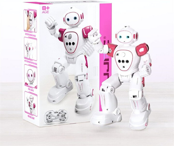 楽天市場】ロボットおもちゃ スマートロボット 子供向け 多機能 充電式 