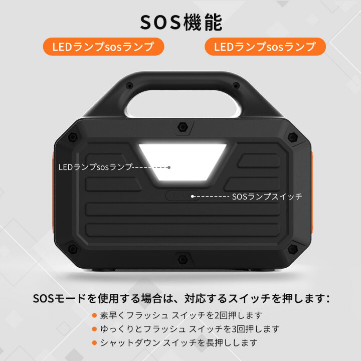 楽天市場】【翌日発送】KINGSTAR ポータブルバッテリー 500W 大容量 