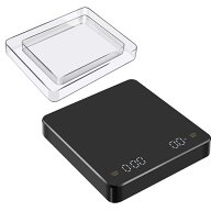 コーヒースケール デジタルはかり コーヒードリップ用 イマー付き 高精度 0.1g単位 5kg IPX4防水 耐熱 US…