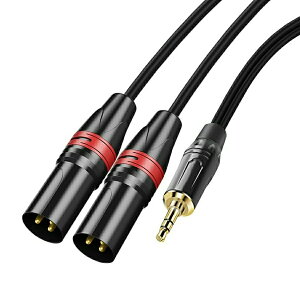 [ 4.4mm�ϊ�XLR ] �I�[�f�B�I�P�[�u�� 4.4mm to XLR(L-R)�⃁�b�L�� �o�����X�P�[�u�� 1FT (4.4mm 5�ɃI�X - 2XLR�I�X) NW-WM1Z�ANW-WM1A�ANW-ZX300A�ATA-ZH1ES�APHA-2A�w�b�h�z���A���v �I�[�f�B�I�W���b�N�����v