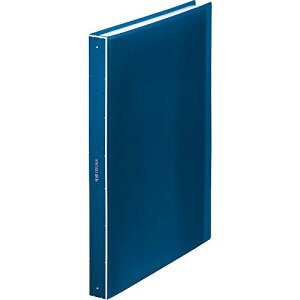 キングジム クリアーファイル ヒクタス 透明 A4 60ポケット 7281‐3Tアオ