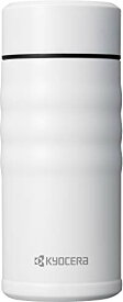 京セラ 水筒 セラミック コーヒー ボトル マグボトル 350ml スクリュー式 内面セラミック加工 真空断熱構造 保温 保冷 CERAMUG