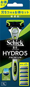 Schick(�V�b�N) �n�C�h��5�v���~�A�� �q���� �R���{�p�b�N(�z���_�[(�n�t��)+�֐n4�R) �E��� �J�~�\��