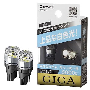 J[Cg GIGA MK ԌΉ LED |WVou 5000K 120lm iȔF T10 BW167