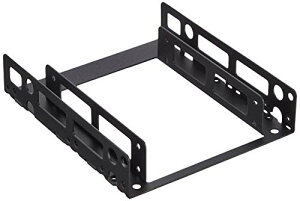 �I�E���e�b�N 2.5�C���`HDD/SSD�p��3.5�C���`�T�C�Y�ϊ��u���P�b�g 2����t���\ �l�W�Z�b�g�t�� �u���b�N OWL-BRKT06(