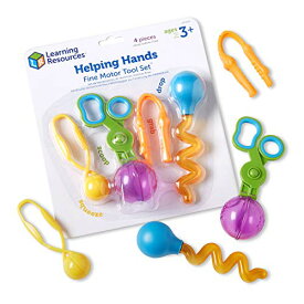 ラーニング リソーシズ 幼児おもちゃ 指先トレーニング 手指の運動 お助けツールセット LER5558 正規品