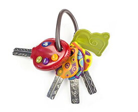 B. toys ラッキー ほんものそっくりドライブキー ライト&音つき鍵のおもちゃ BPAフリー 1歳半~ 正規品 BX1941Z