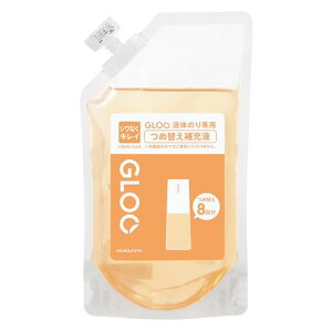 コクヨ 液体のり GLOO シワなくキレイ つめ替え補充液 8回分 タ-G825