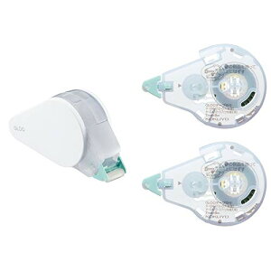 コクヨ テープのり GLOO 貼り直しできる Sサイズ 本体1個+つめ替え2個 タ-GM412-07SSET