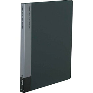 コクヨ ファイル クリアファイル 替紙式 B4 12枚 灰 ラ-724DM