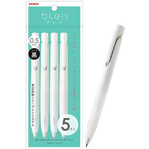 �[�u�� �����{�[���y�� �u���� 0.5mm ���� ���C���N 5�{�g P-BAS88-W5