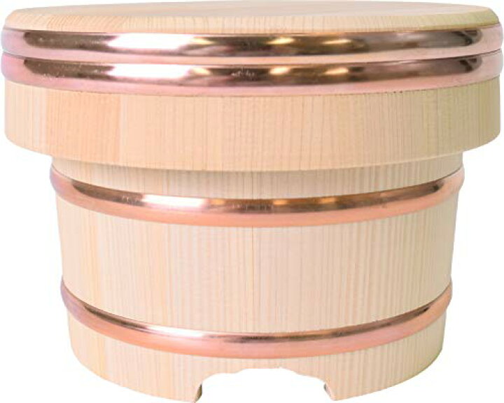 楽天市場】木曽工芸 おひつ 江戸型 日本製 木製 さわら 3合用 : 栄斗  