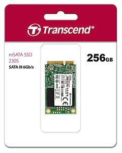 �g�����Z���h�W���p�� Transcend mSATA SSD 256GB SATA-III 6Gb/s DDR3�L���b�V������ 3D TLC ��
