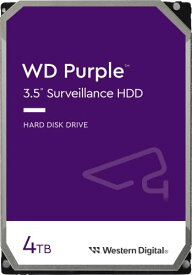 ウエスタンデジタル(Western Digital) WD Purple 内蔵 HDD ハードディスク 4TB CMR 3.5インチ SATA