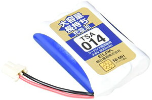 �G���p (ELPA) ��e�ʒ������[�d�r �T�����[�����i 3.6V 800mAh �j�b�P�����f�[�d�r TSA-014