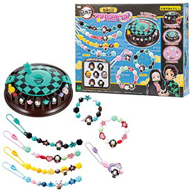 アクセクルーラ 鬼滅の刃 アクセクルーラ C-64 STマーク認証 6歳以上 おもちゃ アクセサリー ビーズアクセサリー メイキングトイ A