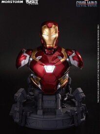 アイアンマン マーク46 MARK46 バストプラモデルキット MORSTORM＆御模道（E-Model）Iron Man MK46 胸像 組み立て式 5/9日より入荷しました
