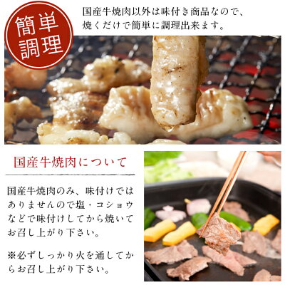 職人厳選BBQセット(赤身の美味しい国産牛焼肉500g・豚塩ホルモン500g・牛タン塩180g・牛タン味噌180g)大容量1.36キロ約5人前ギフト