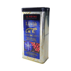 JJ Royal Coffee 100%純ロブスタ種 ルワックコーヒー豆 100g【訳あり】