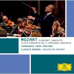 「モーツァルト: クラリネット協奏曲、フルート協奏曲第2番、ファゴット協奏曲」 / クラウディオ・アバド　SHM-CD