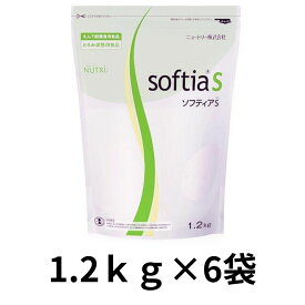 ソフティアS とろみ食用 1.2kg×6袋