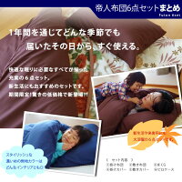 布団セット6点セット【日本製】帝人・テイジン防ダニ抗菌防臭吸汗速乾固綿入りSDセミダブル組布団セット布団掛布団(ふっくら増量)敷布団(三層・固綿入り増量)枕(首肩・楽寝まくら)極厚・極太タイプほこりの出にくい清潔布団【仕様基準】