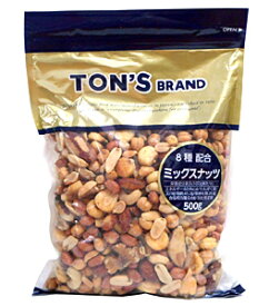 【送料無料】★まとめ買い★　TON’S　ミックスナッツ　500g　×10個【イージャパンモール】