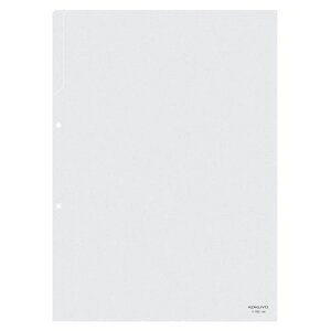 【送料無料】【個人宅届け不可】【法人(会社・企業)様限定】クリヤーホルダー(2穴あき・透明) A4 1パック(50枚)