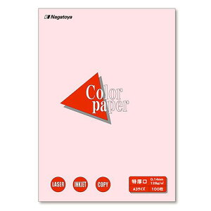 【送料無料】【個人宅届け不可】【法人(会社・企業)様限定】Color Paper A3 特厚口 さくら 1冊(100枚)