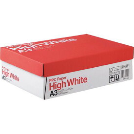 【送料無料】【個人宅届け不可】【法人（会社・企業）様限定】PPC PAPER High White A3 1箱(1500枚:500枚×3冊)
