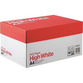 【送料無料】【個人宅届け不可】【法人（会社・企業）様限定】PPC PAPER High White A4 1箱(5000枚:500枚×10冊)