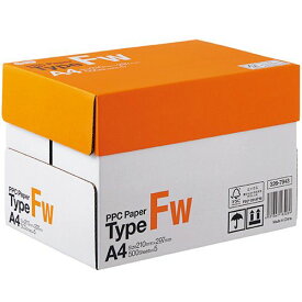 【送料無料】【個人宅届け不可】【法人（会社・企業）様限定】PPC Paper Type FW A4 1箱(2500枚:500枚x5冊)
