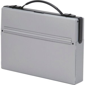 【送料無料】【個人宅届け不可】【法人(会社・企業)様限定】ダレスバッグ A4 収納幅55mm シルバー 1セット(5個)