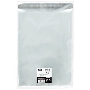 【送料無料】【個人宅届け不可】【法人(会社・企業)様限定】OPP袋 フタ・テープ付 角2 240x330+40mm 1セット(1000枚:100枚x10パック)