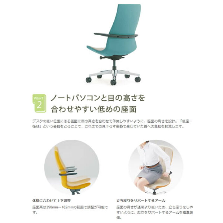 楽天市場】オカムラ シフト L434NA単色タイプ Okamura Shift 完成品 