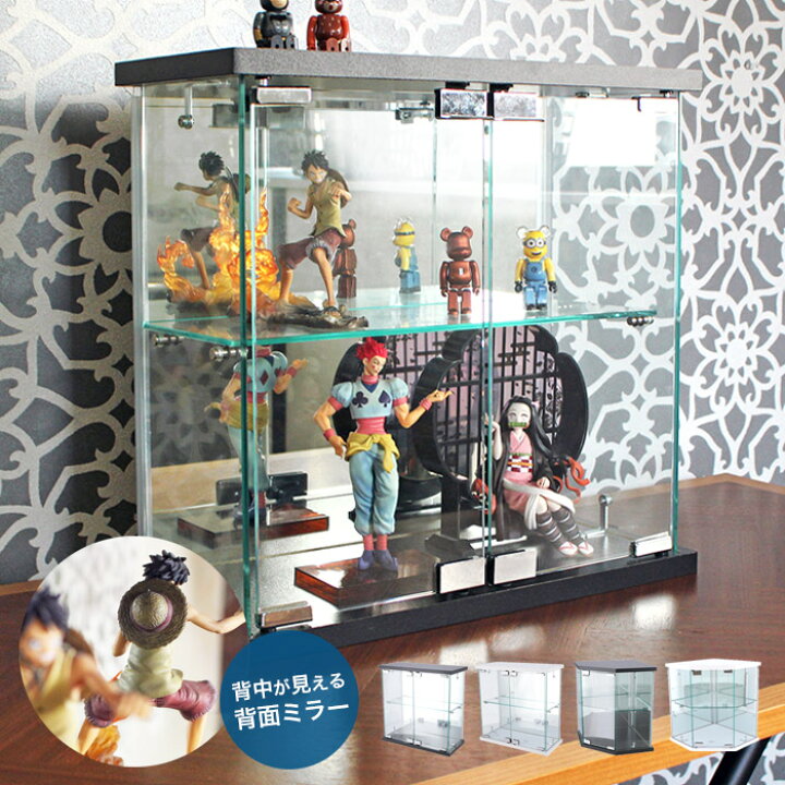 楽天市場】不二貿易 コレクションケースフィギュアケース 2段 組み立て 