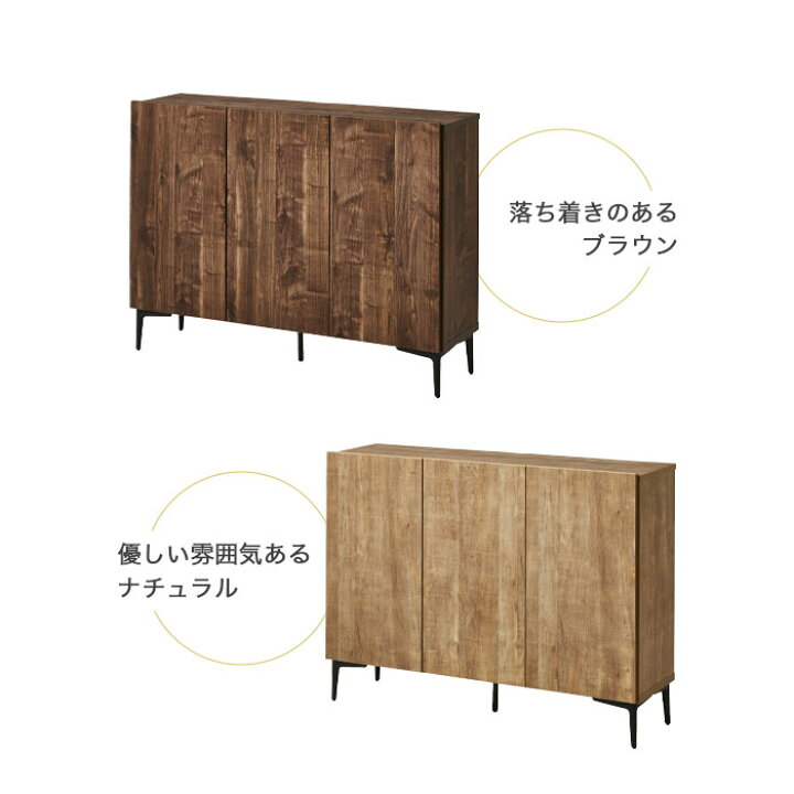 楽天市場】＼3%OFFクーポン／ サイドボード 幅120cm 奥行35 