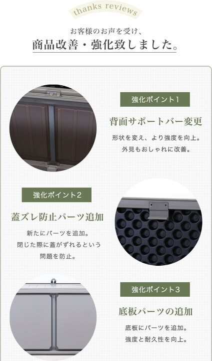 楽天市場】ゴミ箱 屋外 ダストボックス 収納ボックス 収納ベンチ ベランダストッカー 防水 大容量 大型 190L ごみ箱 ストッカー 大きい 長方形 外置き 外用 物置き ベランダ アウトドア ガーデニング 倉庫 リビング 室内 おしゃれ ブラック 黒 グレー ベージュ momo gastr ... 楽天市場】ゴミ箱 屋外 ダストボックス 収納ボックス 収納ベンチ ベランダストッカー 防水 大容量 大型 190L ごみ箱 ストッカー 大きい 長方形 外置き 外用 物置き ベランダ アウトドア ガーデニング 倉庫 リビング 室内 おしゃれ ブラック 黒 グレー ベージュ momo gastr ...
