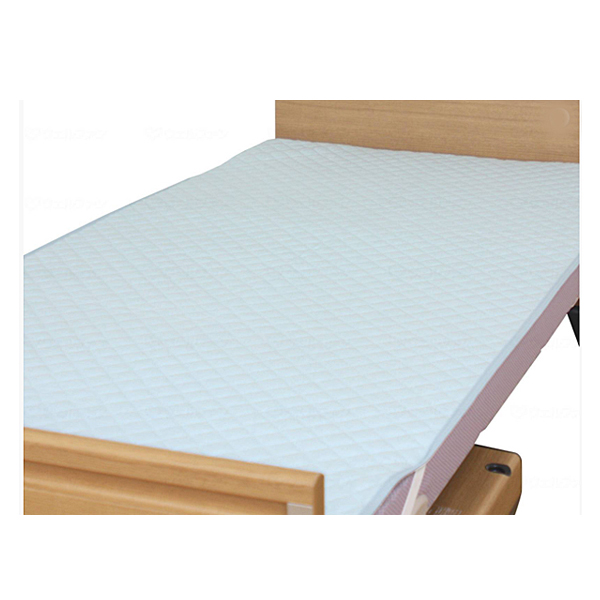 防水フィルムと敷パッドの一体型 洗えるベッドパッド（防水タイプ）145007 ウェルファン (介護 寝具 パッド) 介護用品