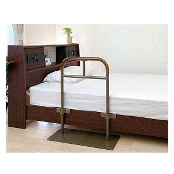 (代引き不可) ベッド用手すり しんすけST 48140 リッチェル (介護用品 福祉用具 ベッド ベット 寝具 てすり 介護用品 福祉用具 ベッド  ベット てすり 立ち上がり ) | ｅかいごナビ 介護用品ショップ