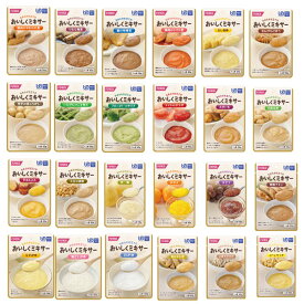 【マラソン限定P2倍】介護食 ミキサー食 やわらか食 ホリカフーズ 区分4 おいしくミキサー 24種類セット かまなくてよい 柔らかい 介護用品 介護食品 嚥下食 おかず ペースト ソフト食 やわらか 柔らかい レトルト ギフト 消化 プレゼント おいしい 高齢者 きざみ 刻み食