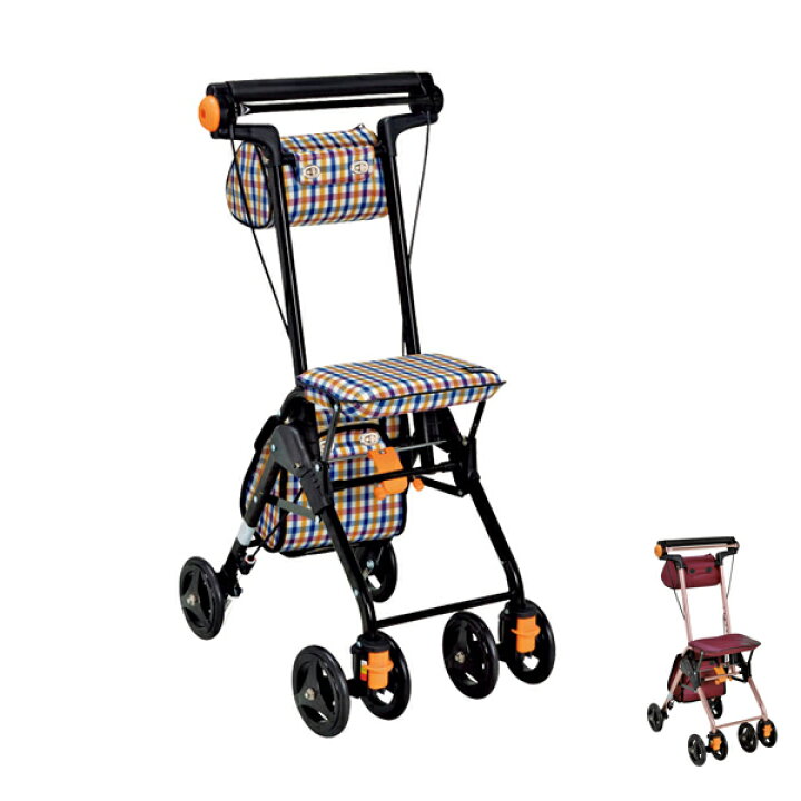 楽天市場】シルバーカー おしゃれ 散歩 シニア テイコブナノンDX CPS02 