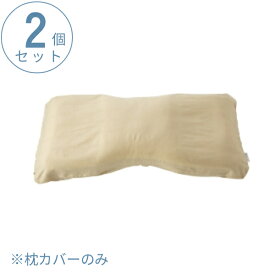 【訳アリ品につき特価】【2個セット】枕カバー PILLOW by Active Sleep 横向きタイプ用 サテンドットチェック 朱子織り RE-ZE96SB サンドベージュ パラマウントベッド 介護用品 (代引き不可)