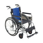 車椅子 軽量 コンパクト (代引き不可) アルミ製自走式車いす BAL-R1 ミキ ノーパンクタイヤ 座幅40cm (折りたたみ 自走用車椅子 車いす 介護用品)